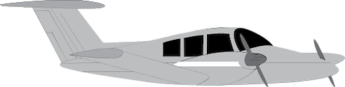 Illustration of a light aircraft
