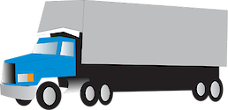 Illustration of semi-trailer truck