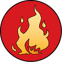 Illustration of fire management sign