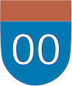 Illustration of Canadian autoroute sign