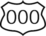Illustration of U.S. highway sign