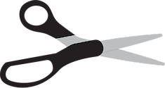 Illustration of scissors