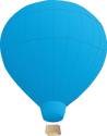 Illustration of hot air balloon