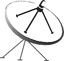 Illustration of satellite dish