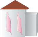 Illustration of slaughterhouse/abattoir