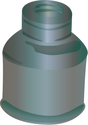 Illustration of old bottle