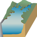Illustration of North Pine Dam in Queensland, Australia