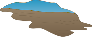Illustration of perched water table
