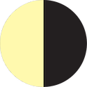 Illustration of the moon undergoing phases: last quarter is heading towards a new moon.