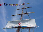 Tall ships making call at the port of Boston