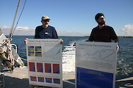 Educating about climate change and Chesapeake Bay aboard the R/V Rachel Carson