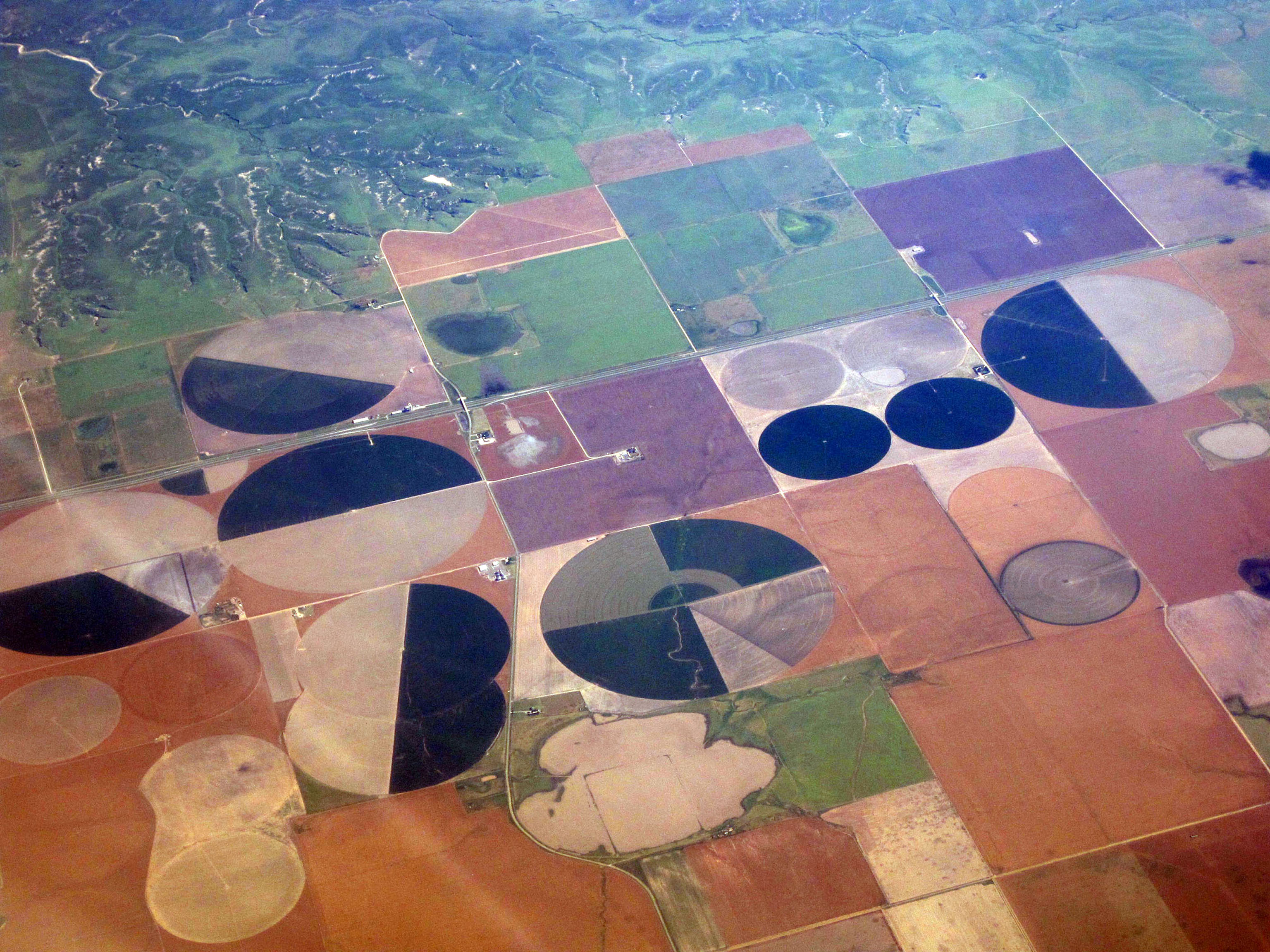 Crops and irrigation circles media library integration and