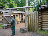 Fort Clatsop is located at the Lewis and Clark National Historical Park in Oregon, USA.