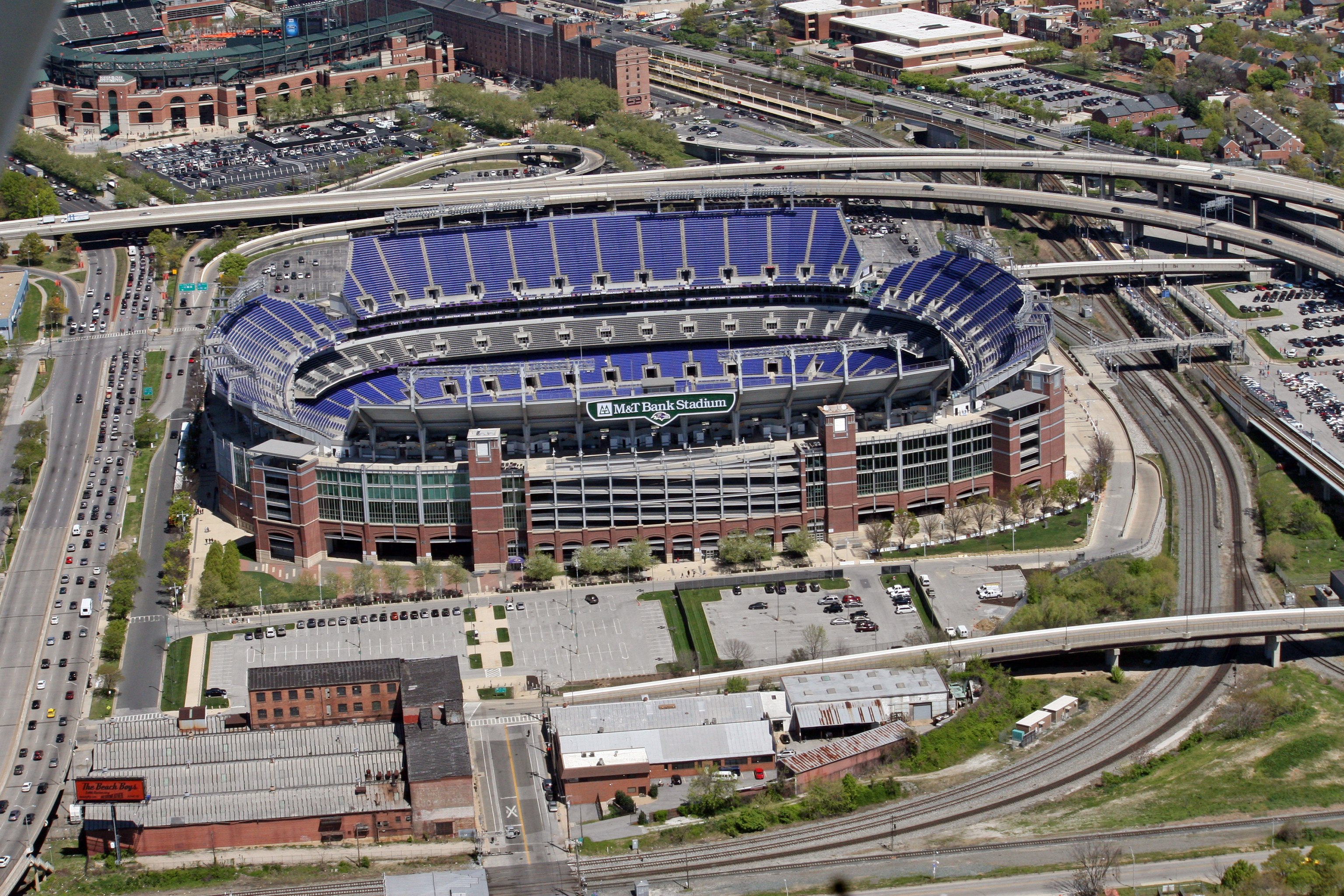 West Virginia University - M&T Bank Stadium, home of the Baltimore