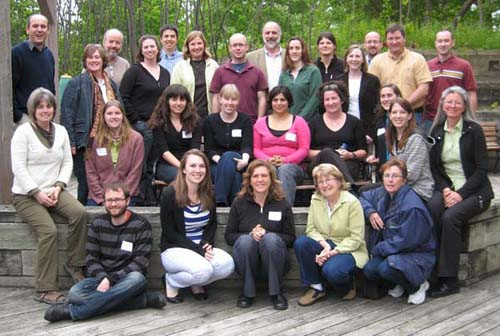 Participants and instructors at the course in Toronto, Ontario