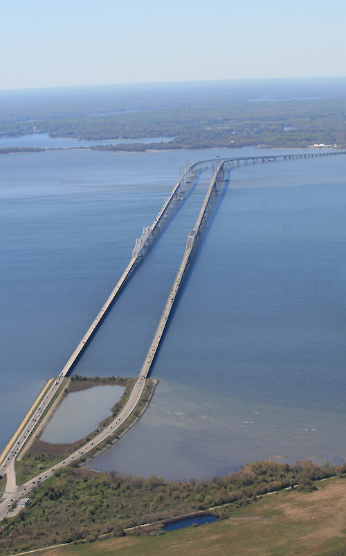 Bay Bridge, Chesapeake Bay, Maryland