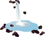A generic waterfall that can be placed on any diagram.