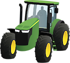 Illustration of a tractor.