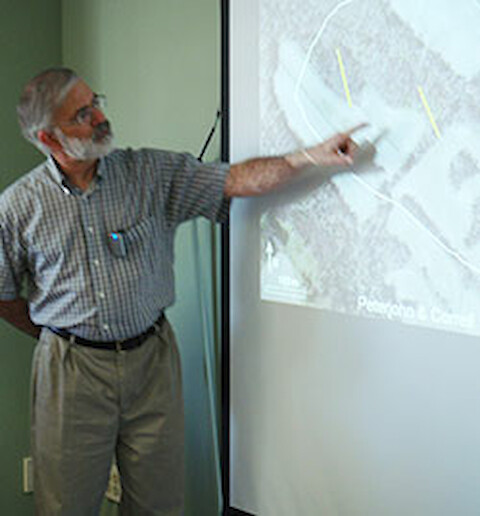 Don Weller presenting at the IAN Seminar Series