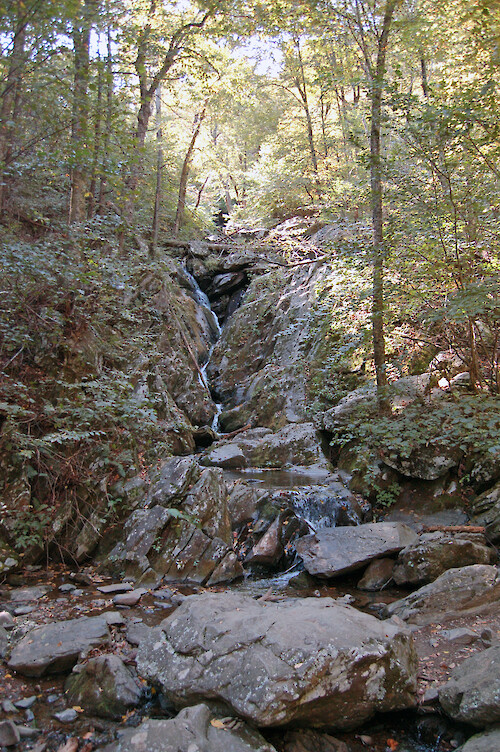 Small waterfall in Shenandoah National Park, VA.