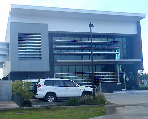 Queensland Parks and Wildlife facility on Manly Harbour, Moreton Bay