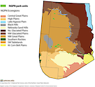 The Northern Great Plains Network consists of 13 park units located in the Dakotas, Nebraska and eastern Wyoming. This network consists of 11 ecoregions.