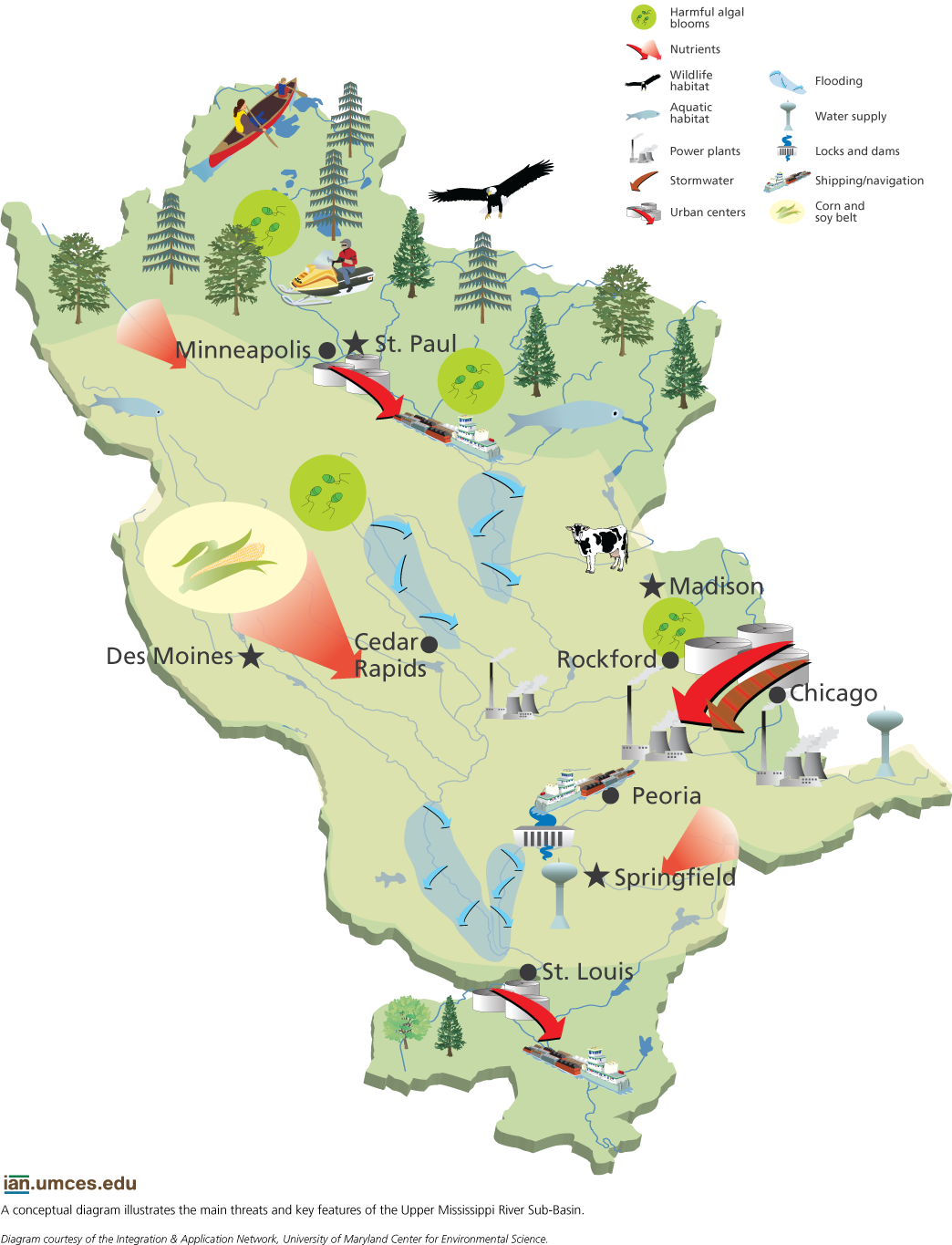 Adaptive environmental assessment applied to the Upper Mississippi River