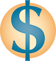 This financial symbol represents money or the economy.