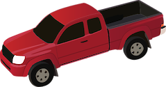 Illustration of a pickup truck

