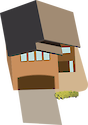 Illustration of a suburban house