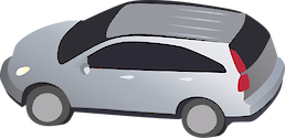 Illustration of a minivan