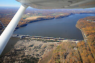 Conowingo Dam is the last Dam on the Susquehanna River before it empties into the Upper Chesapeake Bay. This is a series of photos taken on an overflight of the Dam and surrounding sites during mid-November, 2015. Conowingo Dam 11