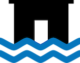 Icon representing coastal flooding.