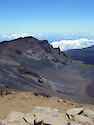 Haleakala crater is composed of a variety of geological structures and geochemical compositions 