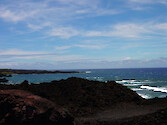 Lava coastline of Maui 
