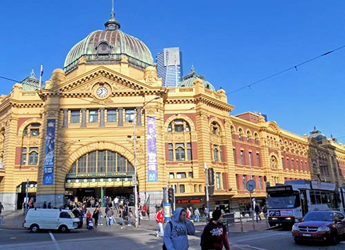 Flinders St station