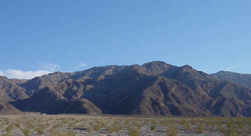 The Grapevine Mountains form part of the eastern ranges of mountains in Death Valley. Death Valley has quite a variety of topography and geologic formations.