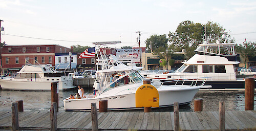 City Dock in downtown Annapolis, Maryland 