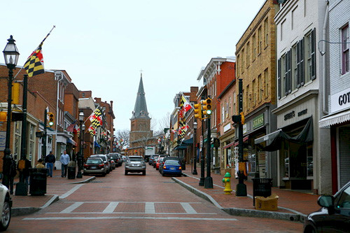 Downtown Annapolis. (Credit: United States Travel Destinations)