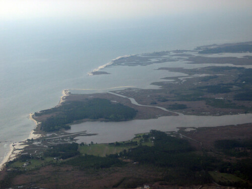 Sandy coast near Diggs and Moon, between the Rappahannock and the York Rivers.