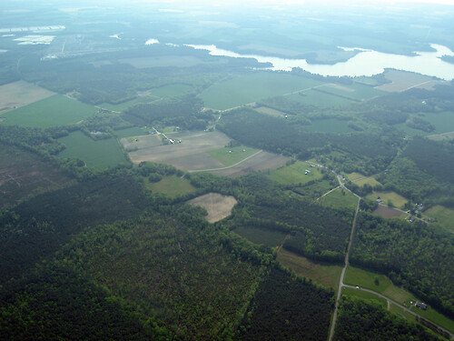 Agriculture on Occohannock Neck, surrounding portions of Nassawadox Creek