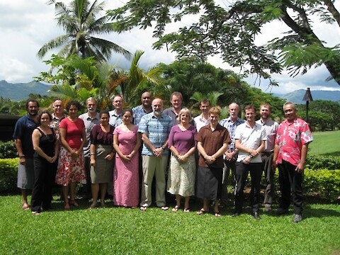 Workshop participants in Nadi, Fiji