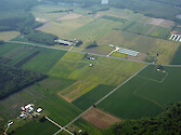 Aerilal view of the country of Virginia.