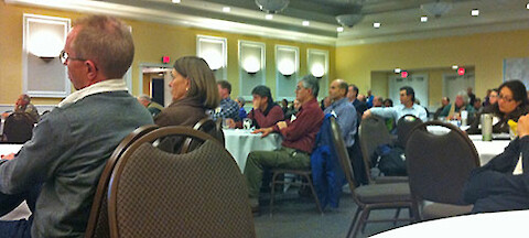Audience at Within Our Reach conference in Corvallis, Oregon.