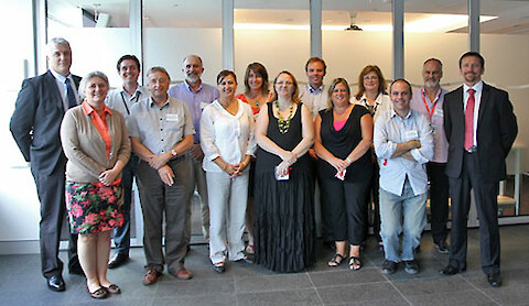 Participants at the workshop in Brisbane.