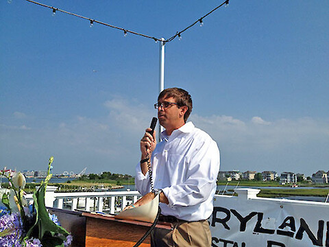 Dave Wilson, Executive Director of the Maryland Coastal Bays Program. Credit: Bill Dennison