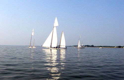 Sailboat on Chesapeak Bay