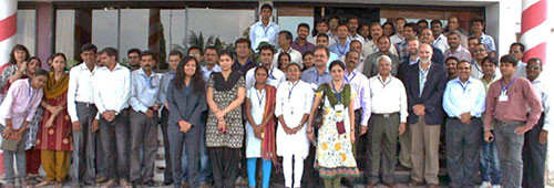 Report card workshop group photo