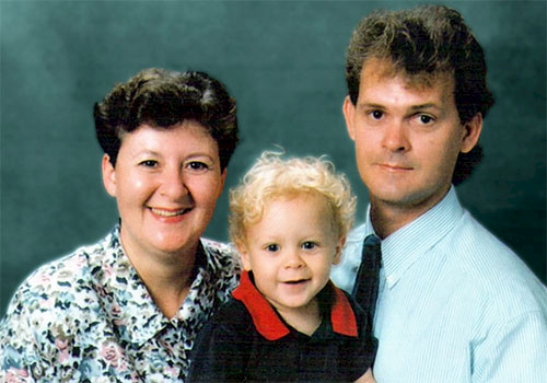 John Bertram and family