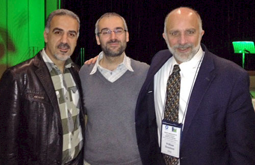 Homayoun 'Homii' Khoshravan, Gabriele Pieri and Bill Dennison